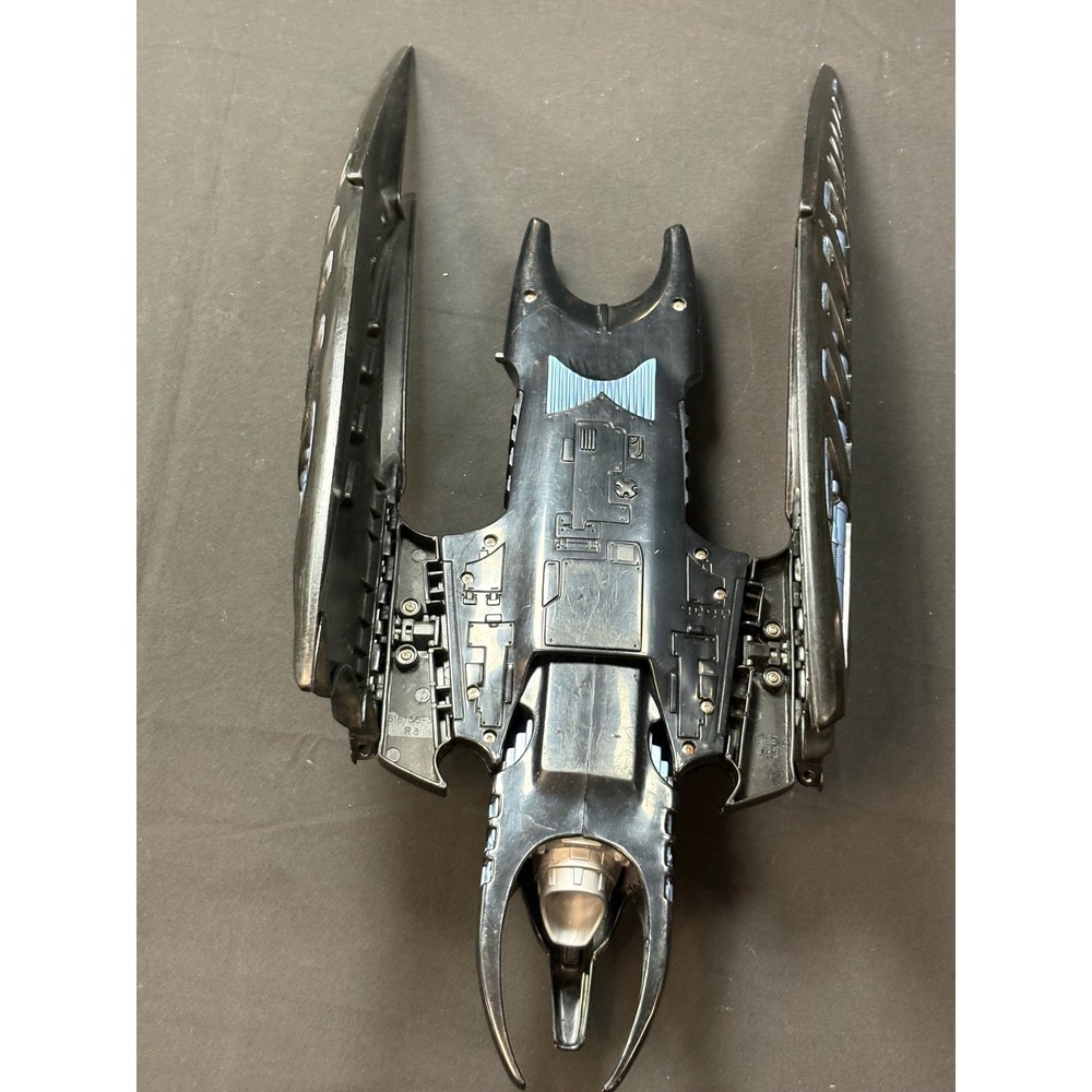 Vintage 1995 Batman Forever Batwing Vehicle Kenner Tonka DC Comics Black Toy - Picture 5 of 10